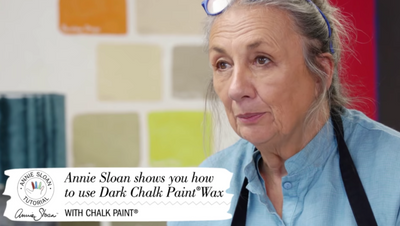 How to create an aged look using Dark Chalk Paint® Wax