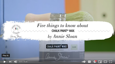 5 most commonly asked questions about Chalk Paint® Wax.