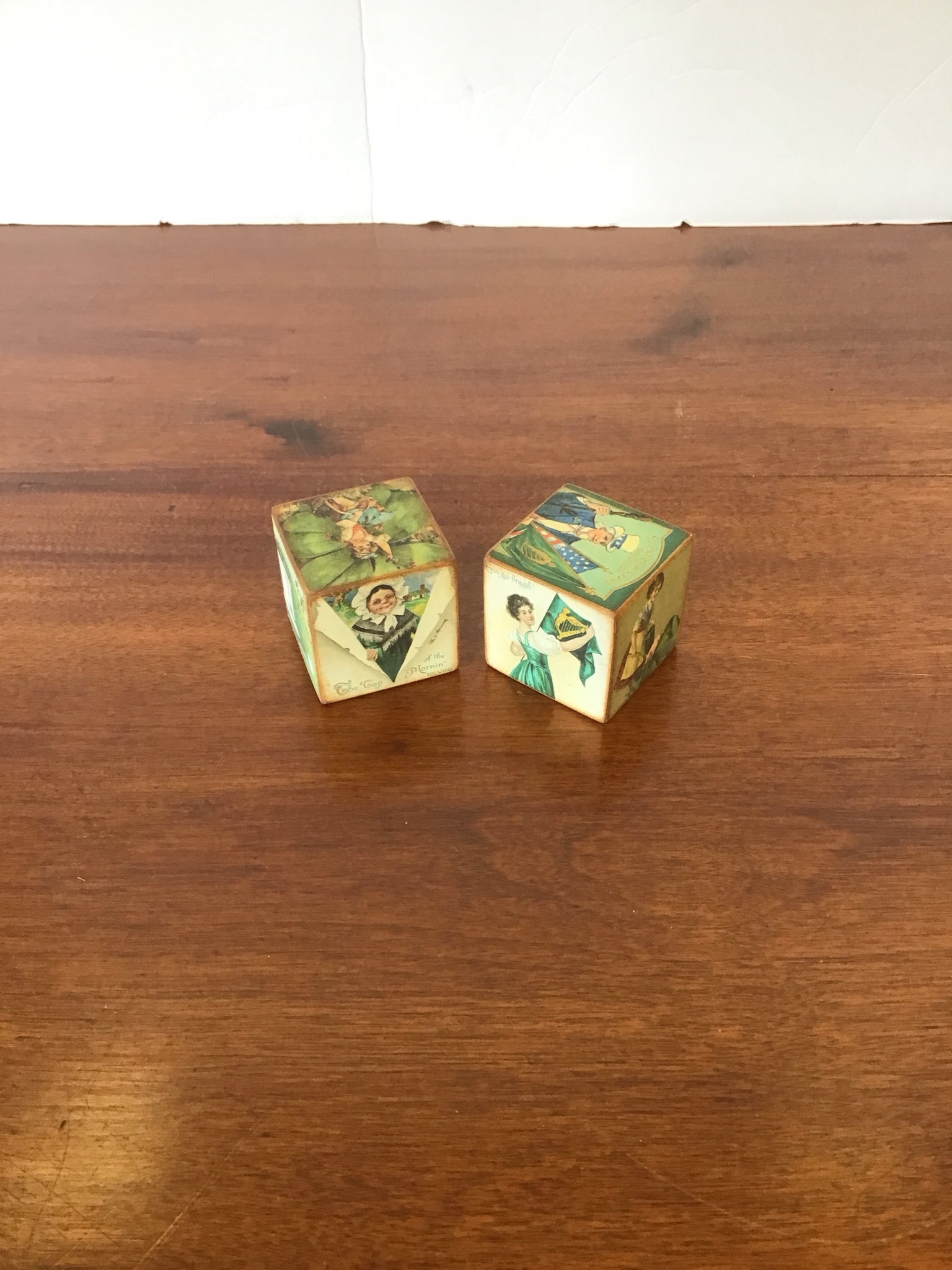 SET OF TWO IRISH BLOCKS – Consign-it Furniture, LLC