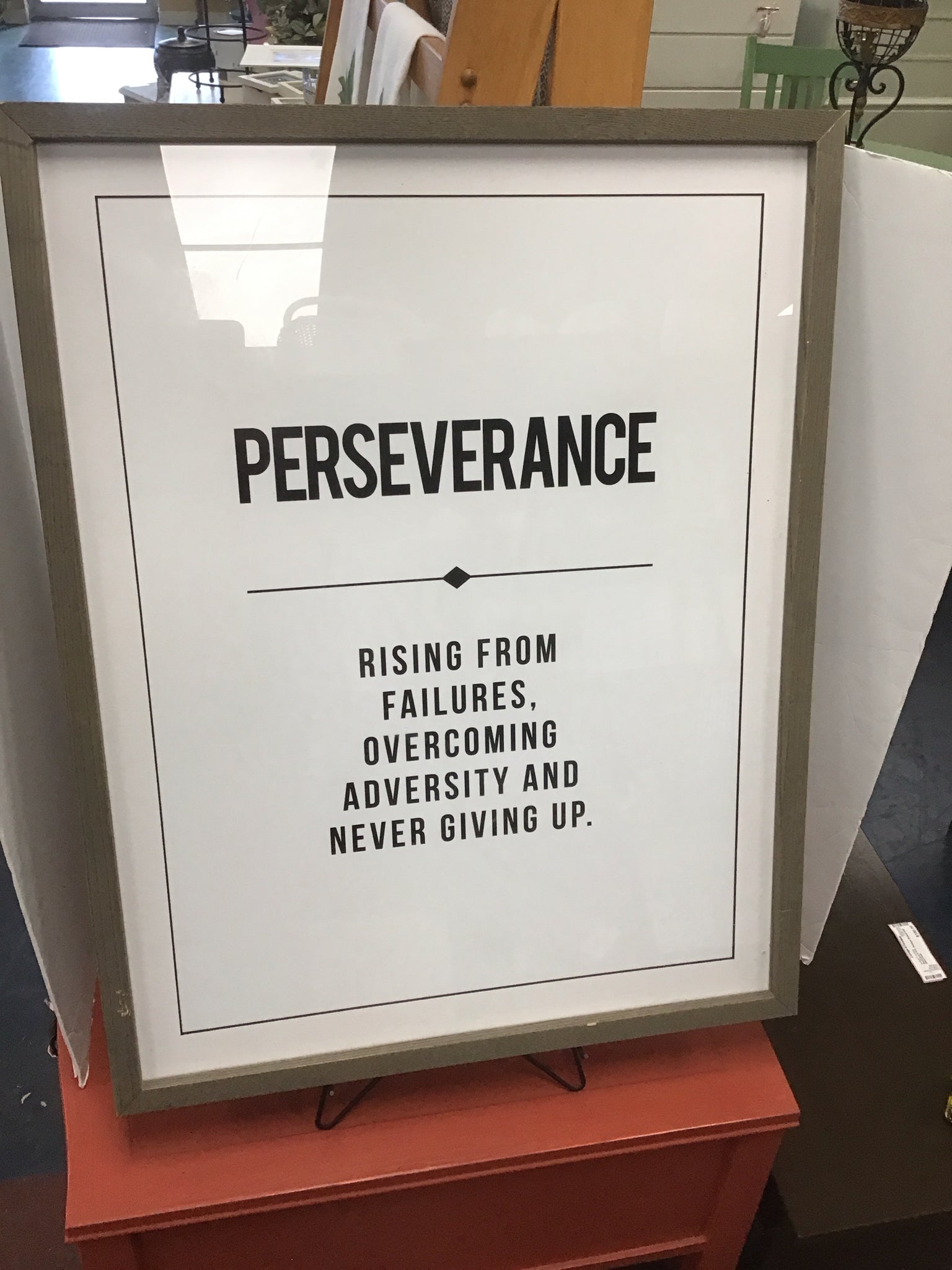 SIGN- PERSEVERANCE – Consign-it Furniture, LLC